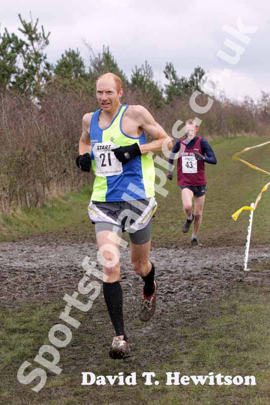 Stuart Doyle (Vale Royal) 40-44 BMAF Cross Country, Herrington, Sunderland.